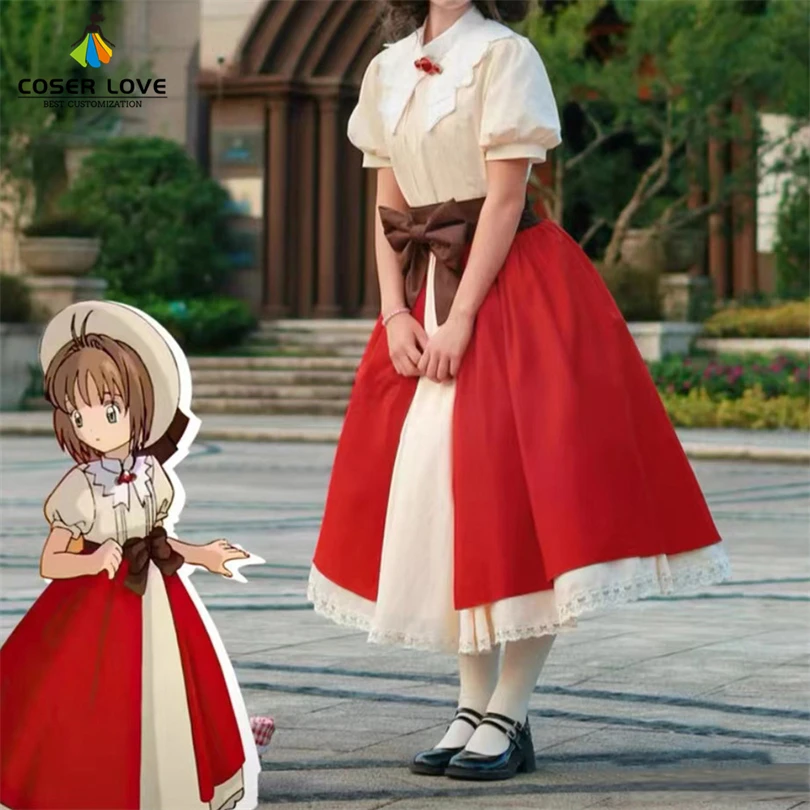 

Cardcaptor Sakura Kinomoto Sakura Cosplay Costume Carnival Halloween Costume