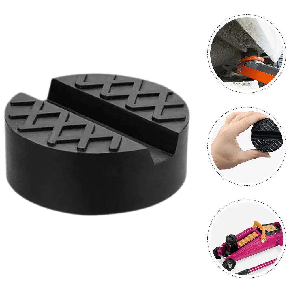 

Floor Jack Rubber Pad Support for Vehicle Camper Pads RV Car 650X650X330CM Black