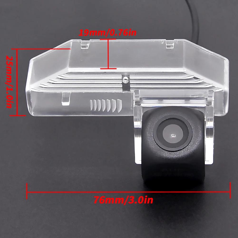 170° HD 1080P AHD Fisheye Vehicle Rear View Reverse Parking back up Camera for Mazda 6 Mazda6 Ruiyi RX-8 Atenza GH 2007-2013 Car