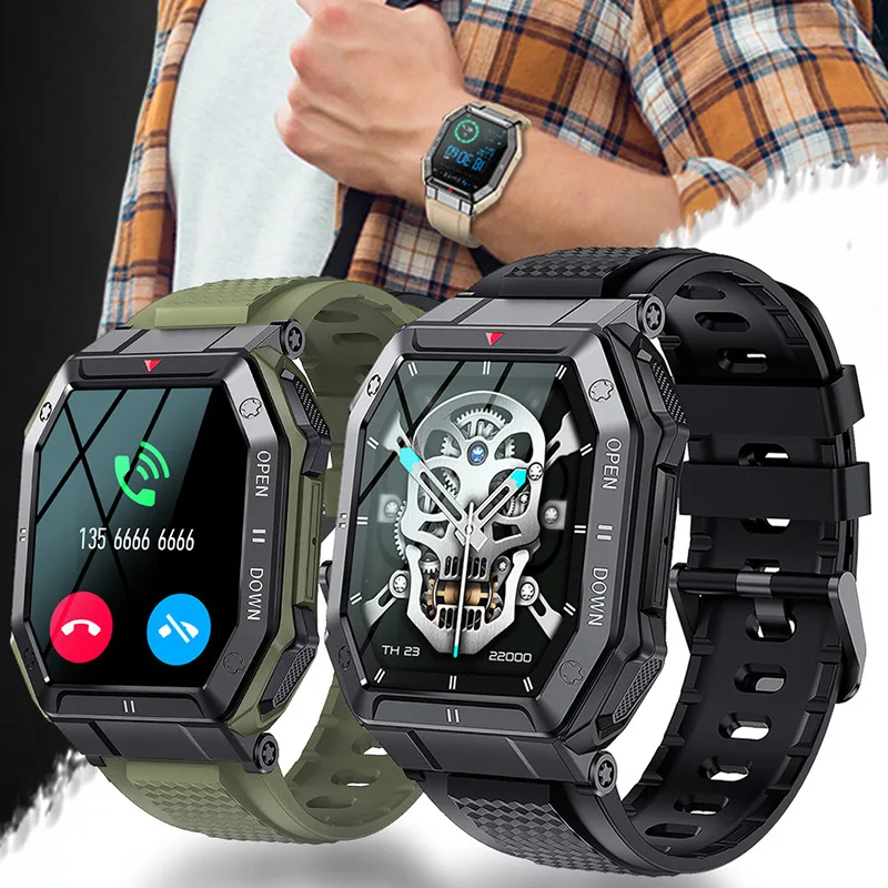 New Smart Watch K55 Outdoor Sports Watch 1.85-inch Large Screen Bluetooth Call Sports Bracelet Long standby