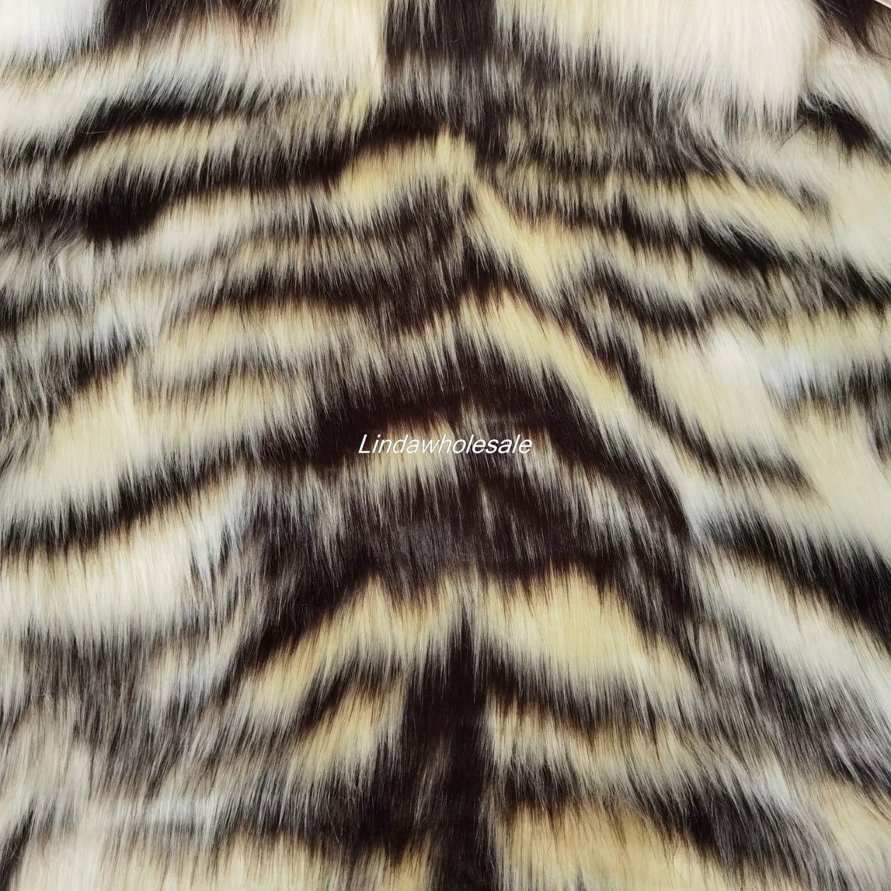 

Imitation jacquard Tiger Pattern Jacquard Cow Pattern faux fur fabric,plush fabric,Clothing, toys, shoe plush materials