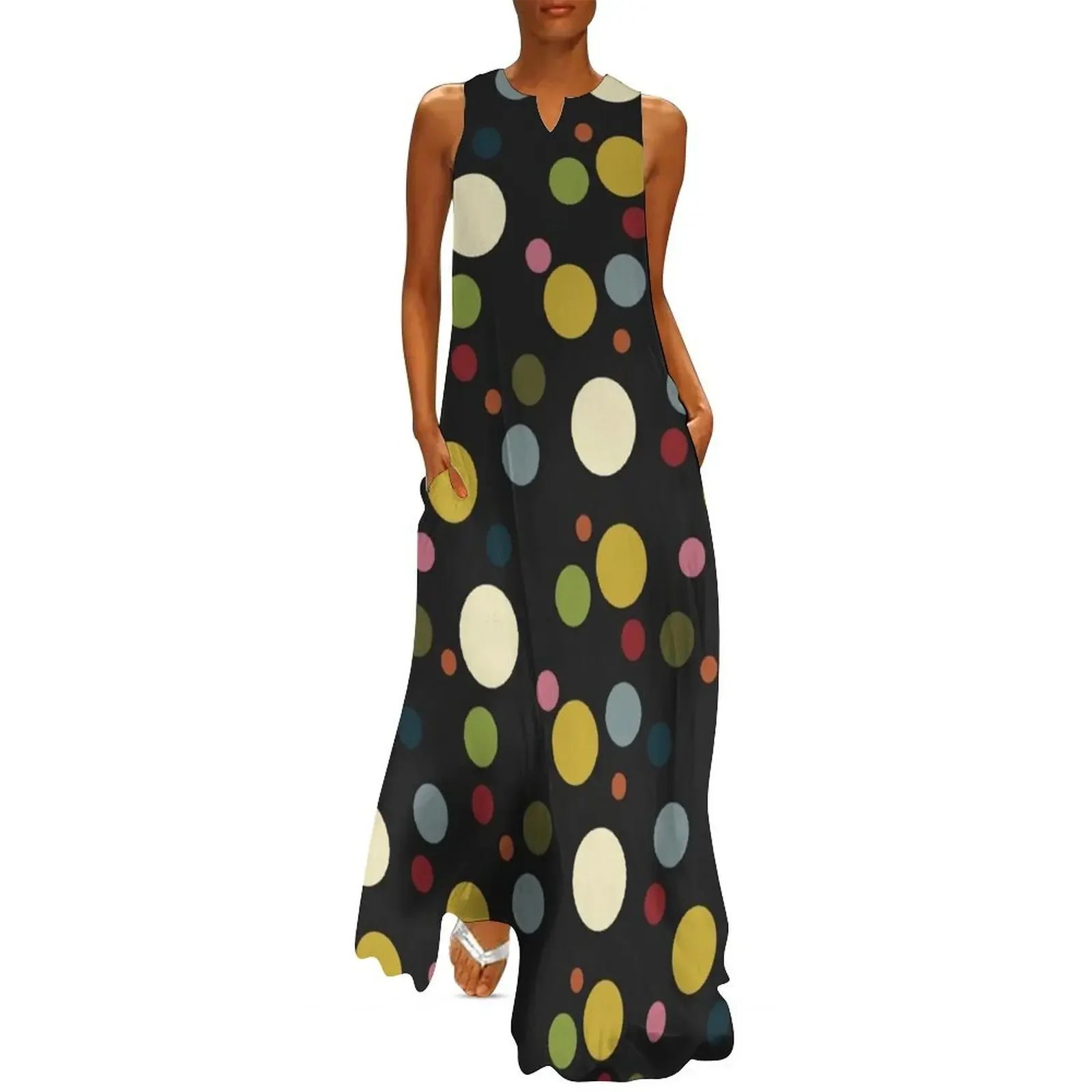 

French Polka dots Long Dress dresses summer dress for woman dress for women 2025 Womens dresses