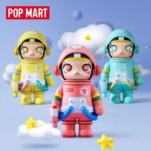 POP MART MEGA COLLECTION 100% SPACE MOLLY SERIES Mega 2 Blind Box Toys Doll  Cute Action Figure Desktop Ornaments Gift - AliExpress