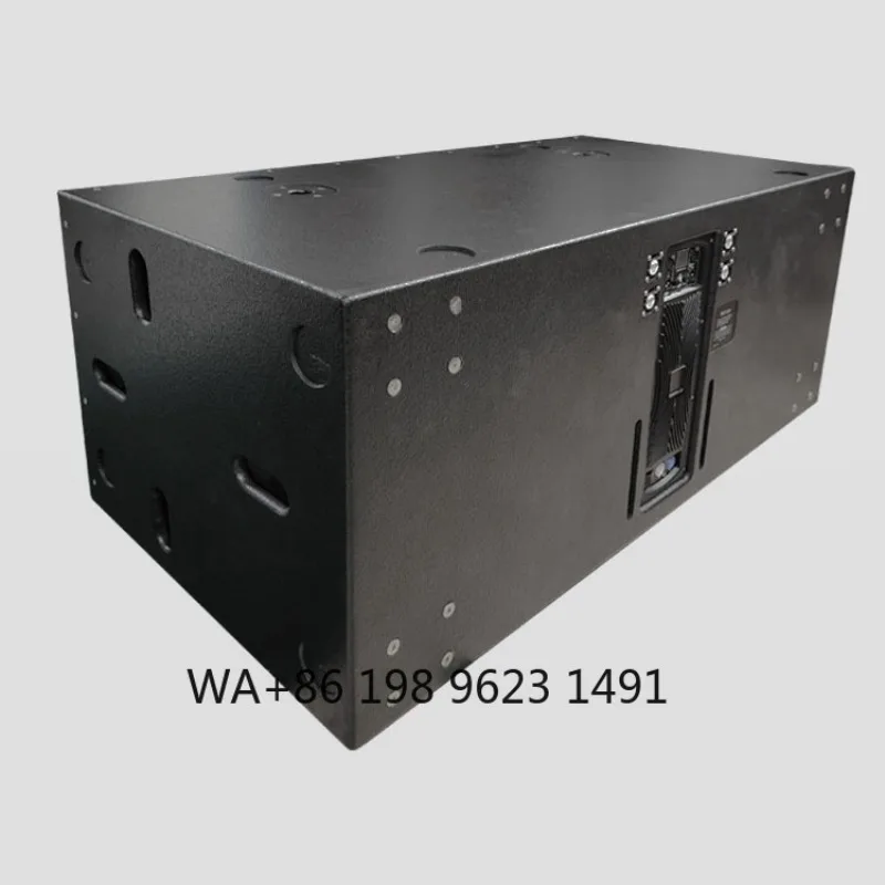 18 Inch Dual Active Line Array Ultra Bass Speaker 2500W Peak Power Professional Audio for Stage Bar KTV Performance