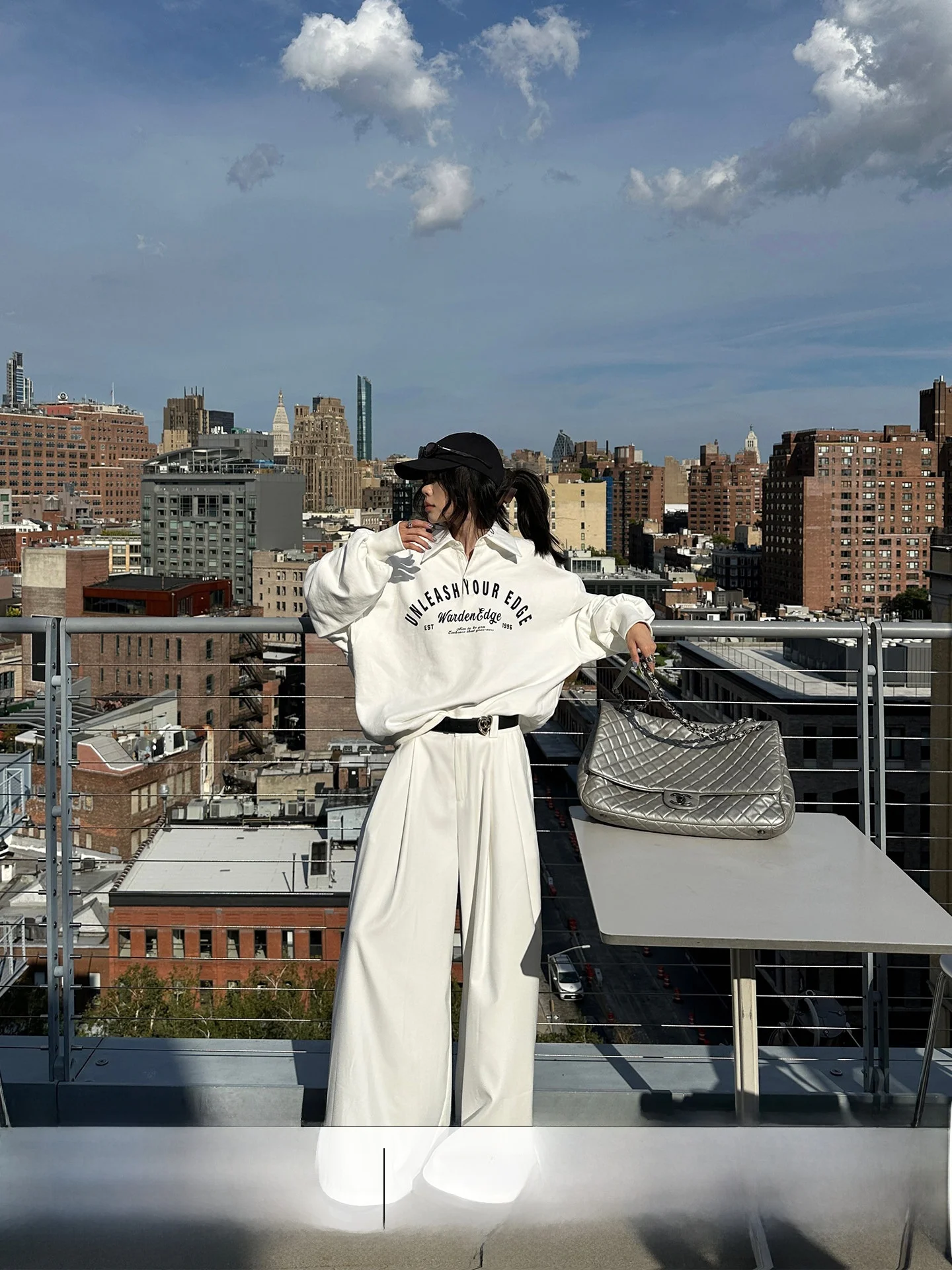 

Свободные повседневные белые брюки-костюмные для женщин, осенние, приталенные, с низкой талией, прямые, модные, для прогулок, узкие брюки-скинни