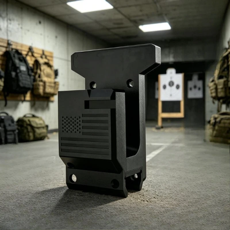 

AR15 Wall Mount With Mag Storage Rifle Wall Bracket 300Lbs Strength Indoor Heavy Duty Rack