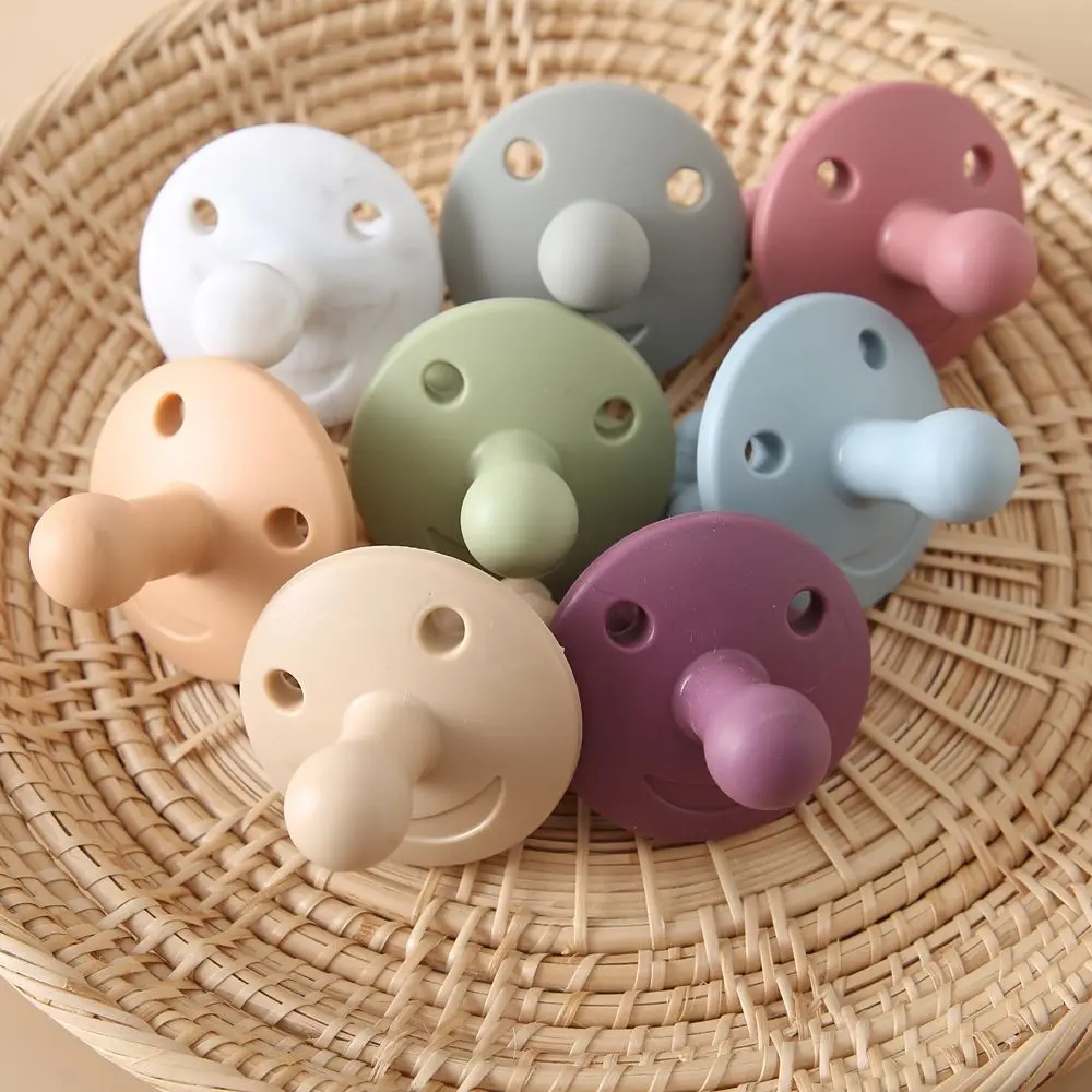 Night Silicone Nano Silver BPA Free Infant Teethe Toy Baby Pacifier Baby Nursing Accessories Kids Nipple Newborn Baby Soother