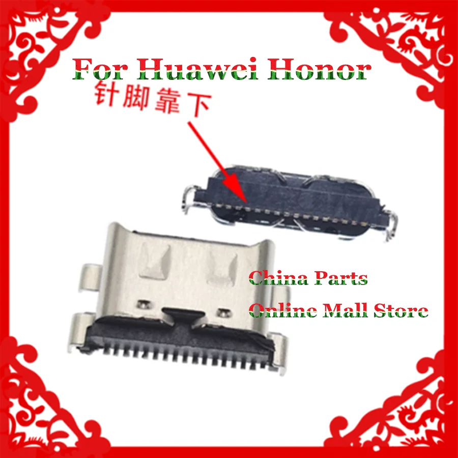 For Huawei Honor 30 50 80SE 80GT 90 Mobile phone charging tail plug interface 90pro 60 60Pro 70 70pro USB