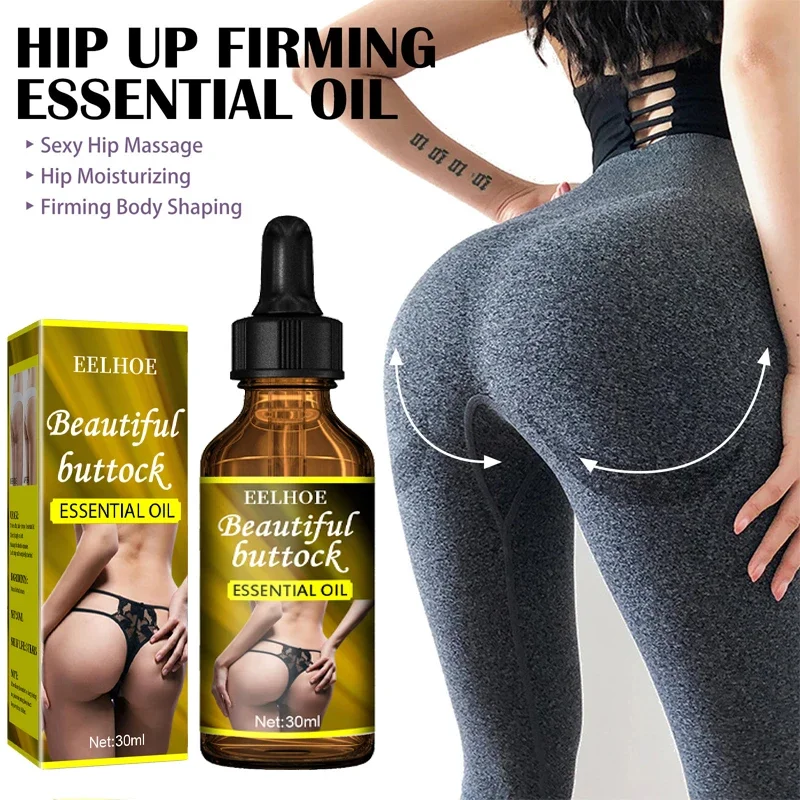 Hip Nádega Óleos Essenciais para Mulheres, Crescimento Rápido, Butt Enhancer, Ampliação do Peito, Cuidados com o Corpo, Hip Lift, Enhancement Creme