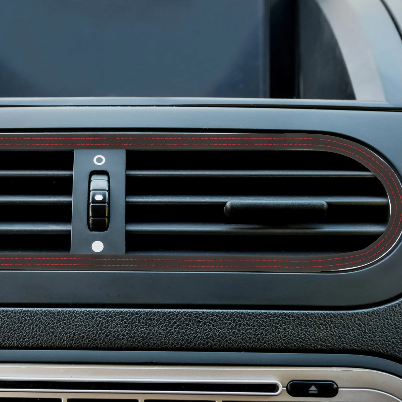 

Car Decorative Strip Interior Trim Stylish Door Gap Dashboard Enhancement Easy Installation Long Length