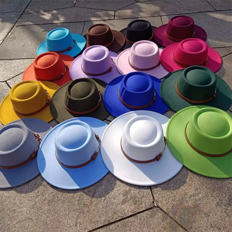 Федора осенне-зимняя шляпа с буквами аксессуары во французском стиле ретро-панк для мужчин и женщин шляпа с широкими полями gorras шляпы для мужчин