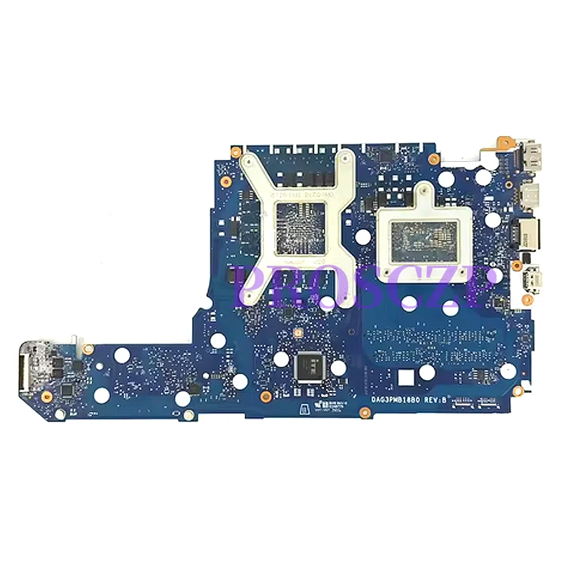 DAG3PMB18B0 ل HP 15-FA 15T-FA اللوحة الأم للكمبيوتر المحمول i7-12650H i5-12450H RTX 3050Ti GTX1650 4GB GTX1650 4GB اللوحة الرئيسية اختبارها #3