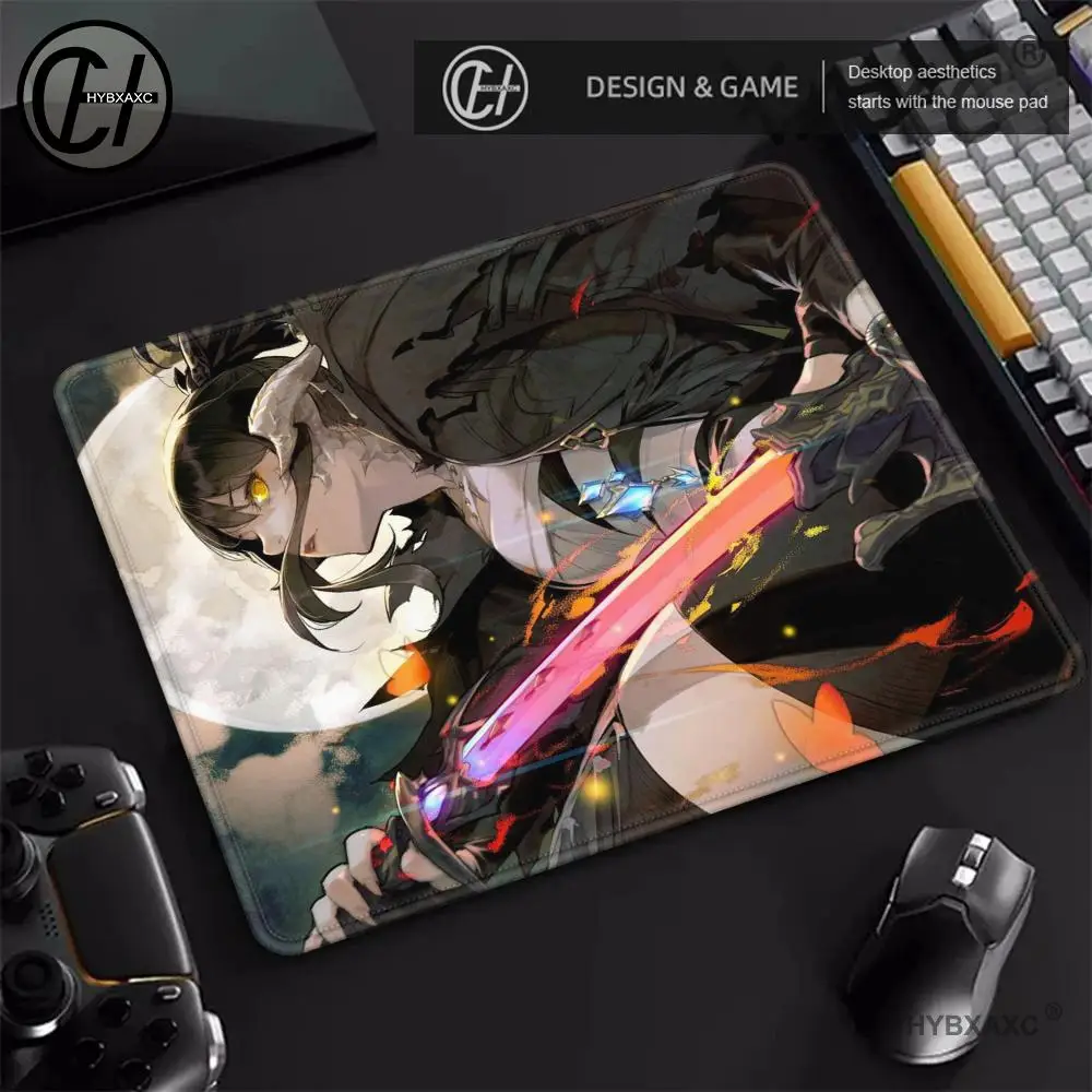 MiFuny PV Small Mouse Pad Customized Pattern 450x400x3 Smooth FPS Esports Desk Mat Office Gaming Keyboard Accessories