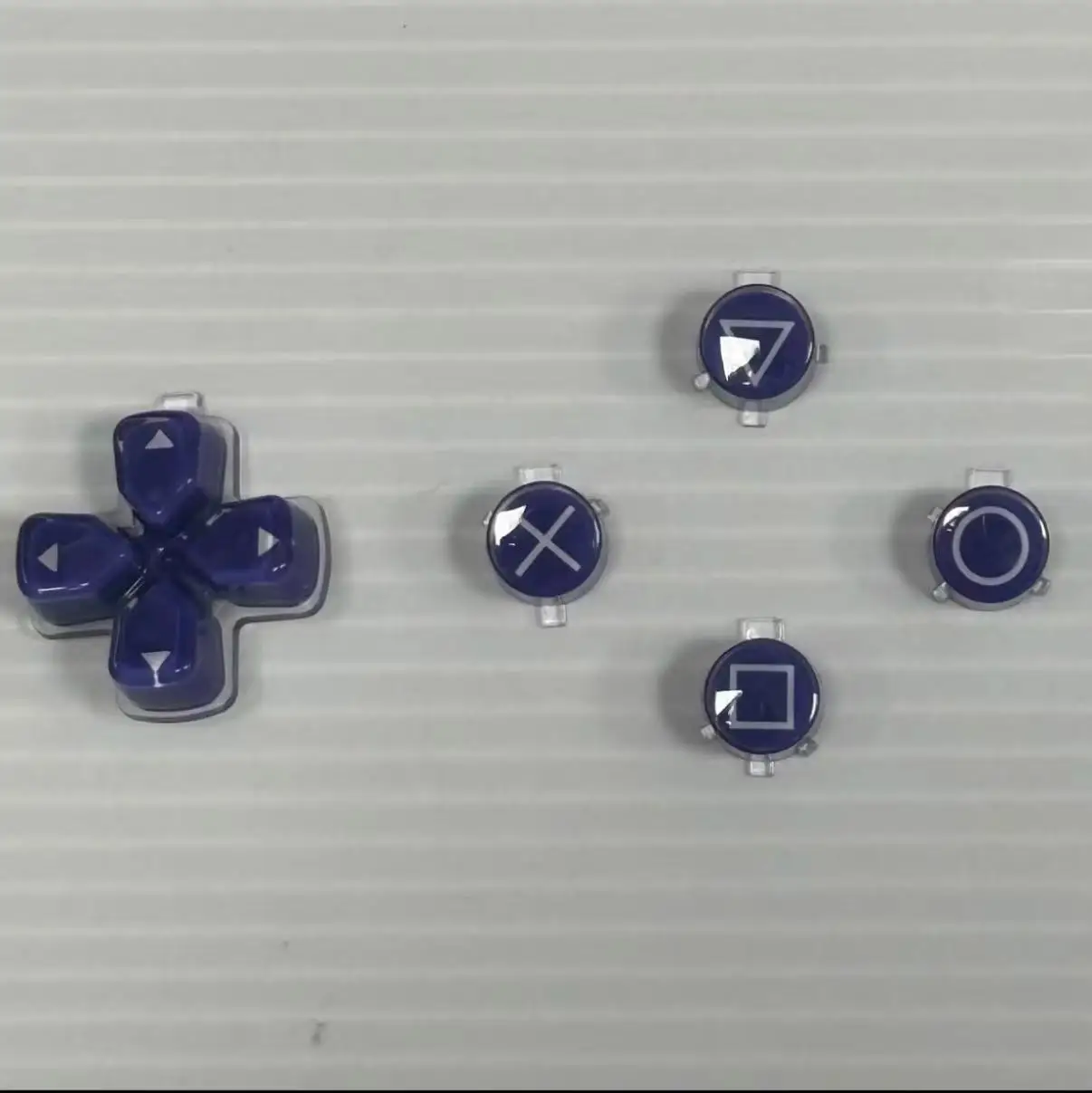 Hoogwaardige vervangende behuizing voor PS5-controller - Galactic Purple Limited Edition Custom Mod-behuizing