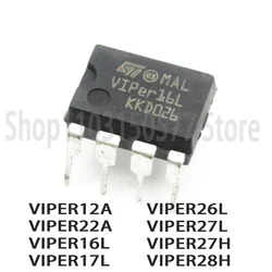 1piece VIPER12A VIPER22A VIPER16L VIPER17L VIPER26L VIPER27L VIPER27H VIPER28H-DIP7/DIP8