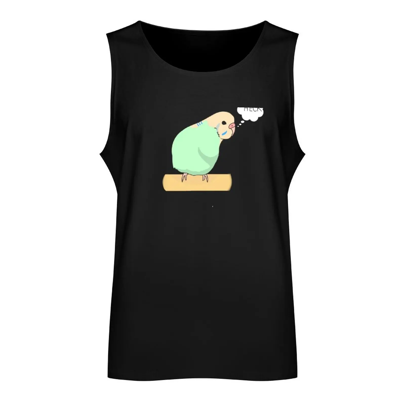 Heckin Bamboozled Birb / Budgie Tank Top bodybuilding men T-shirt men Man clothes for gym summer clothes men 2024