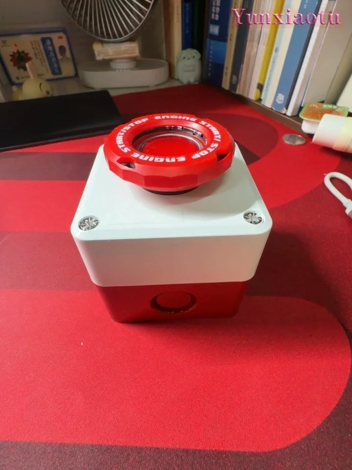 Wireless Computer Host Chassis Switch Button Remote One-click Boot Desktop External Button EVA Primary Machine