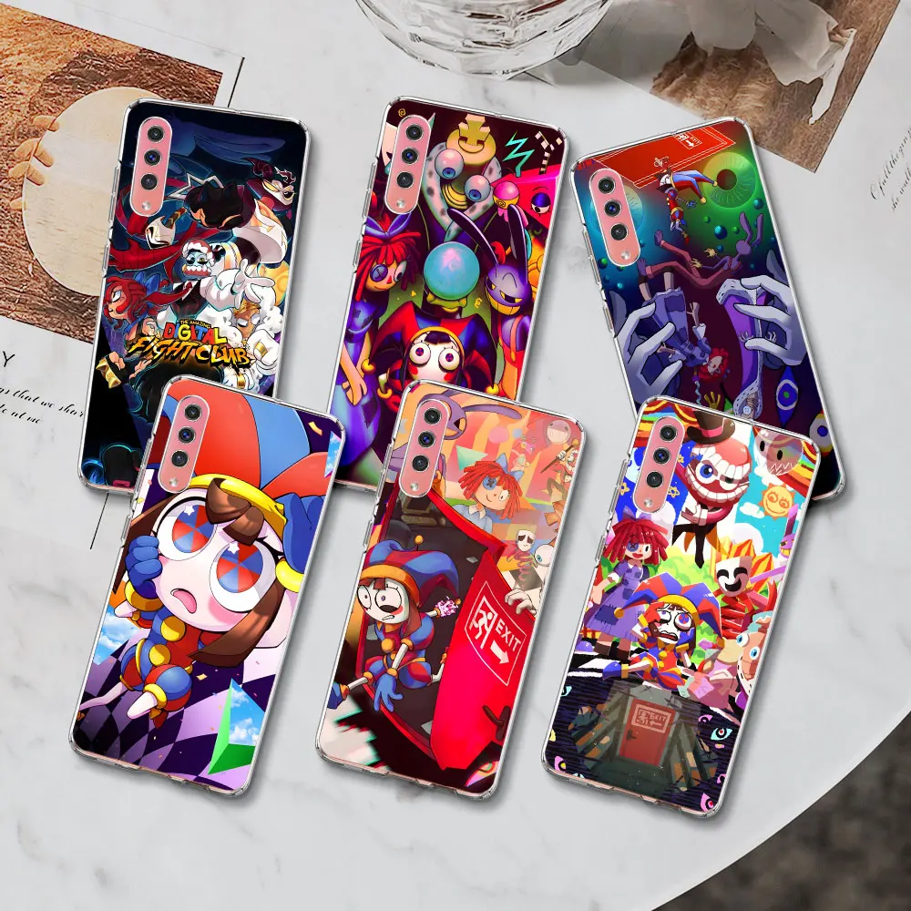 Pomni Amazing Digital Circus Case for Samsung Galaxy A70 A70s A20e A30s A8 A40 A50 A50s A20 A30 A7 A6 2018 TPU Soft Phone Cover