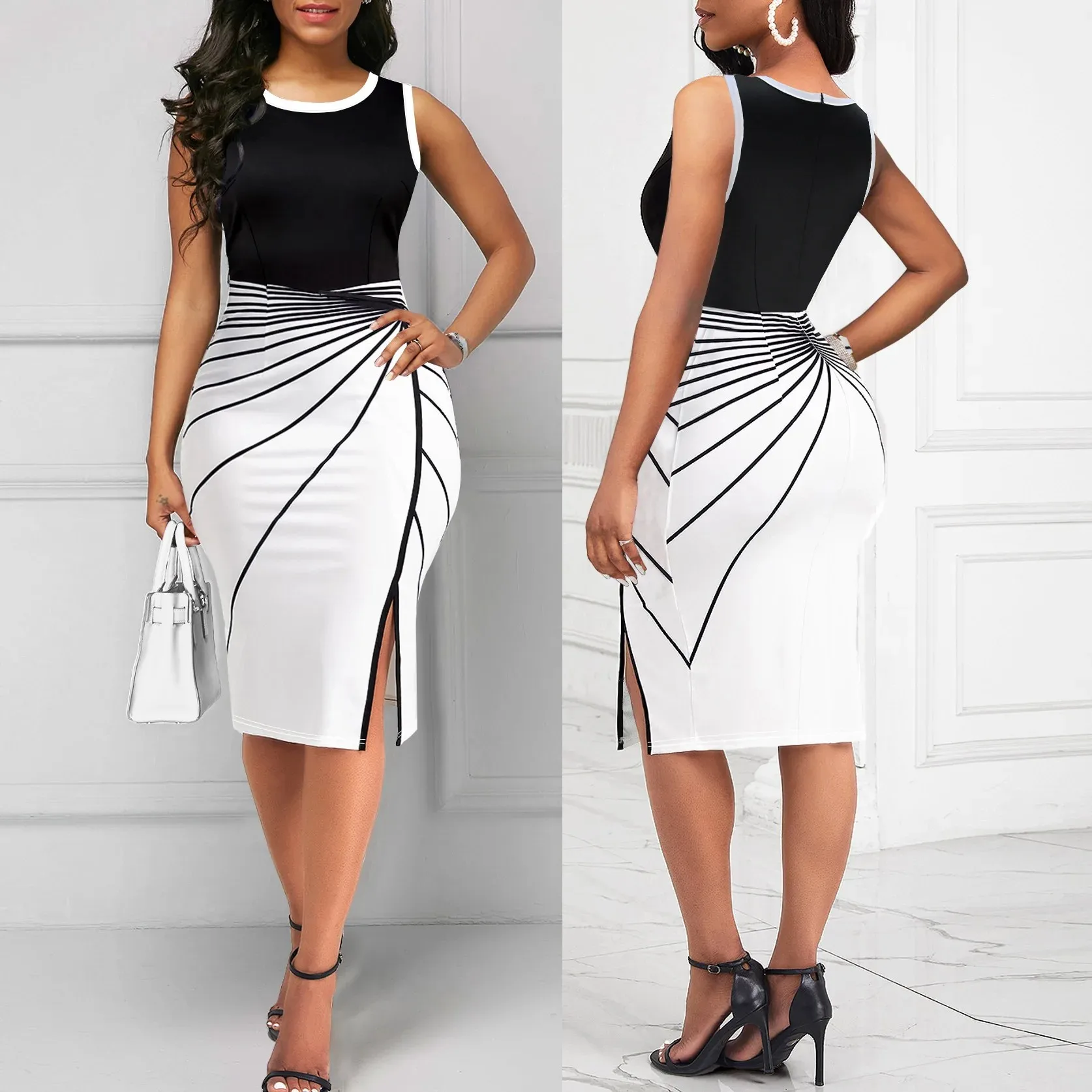 accessories for black floral dress Janna Velvet Midi - Black & Bronze Floral