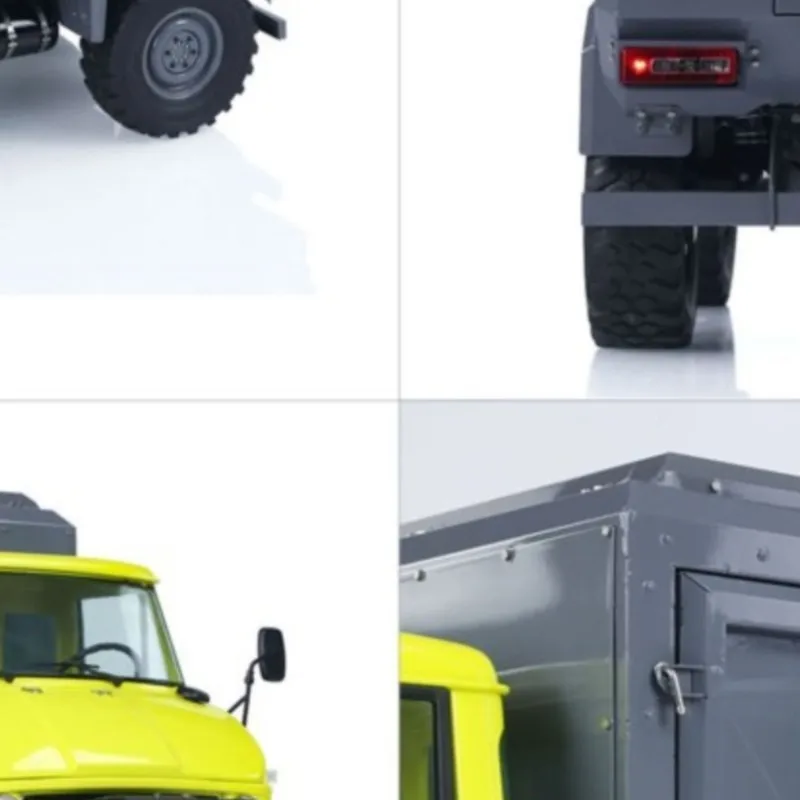 1:10 LESU U406 RC Off-road Car 4x4 RAVE-UM406 Remote Control Recreational Vehicle Electric Trucks Metal 2-Speed Gearbox Winch
