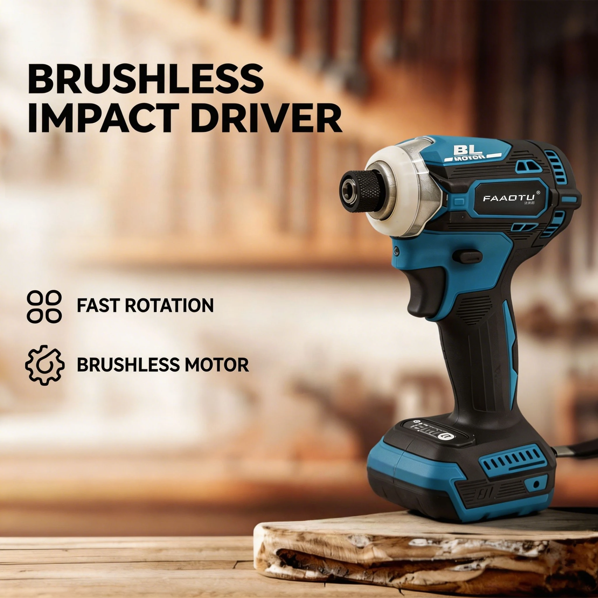FAAOTU 171 Brushless Power Driver -Equal to MT Quality,Efficient for All Fastening Tasks Compatible with MT batteries NO battery