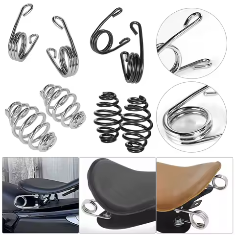 Solo Seat Saddle Seats Spring for Harley Dyna Fatboy Sportster Softail XL1200 XL883 Bobber Chopper XL 883 1200
