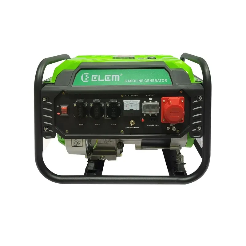 2kw 2kVA 3kw 3kVA 4kw 4kVA 5kw 5kVA Dual Voltage Single Three Phase Hand Key Start Copper Aluminum Wire Portable