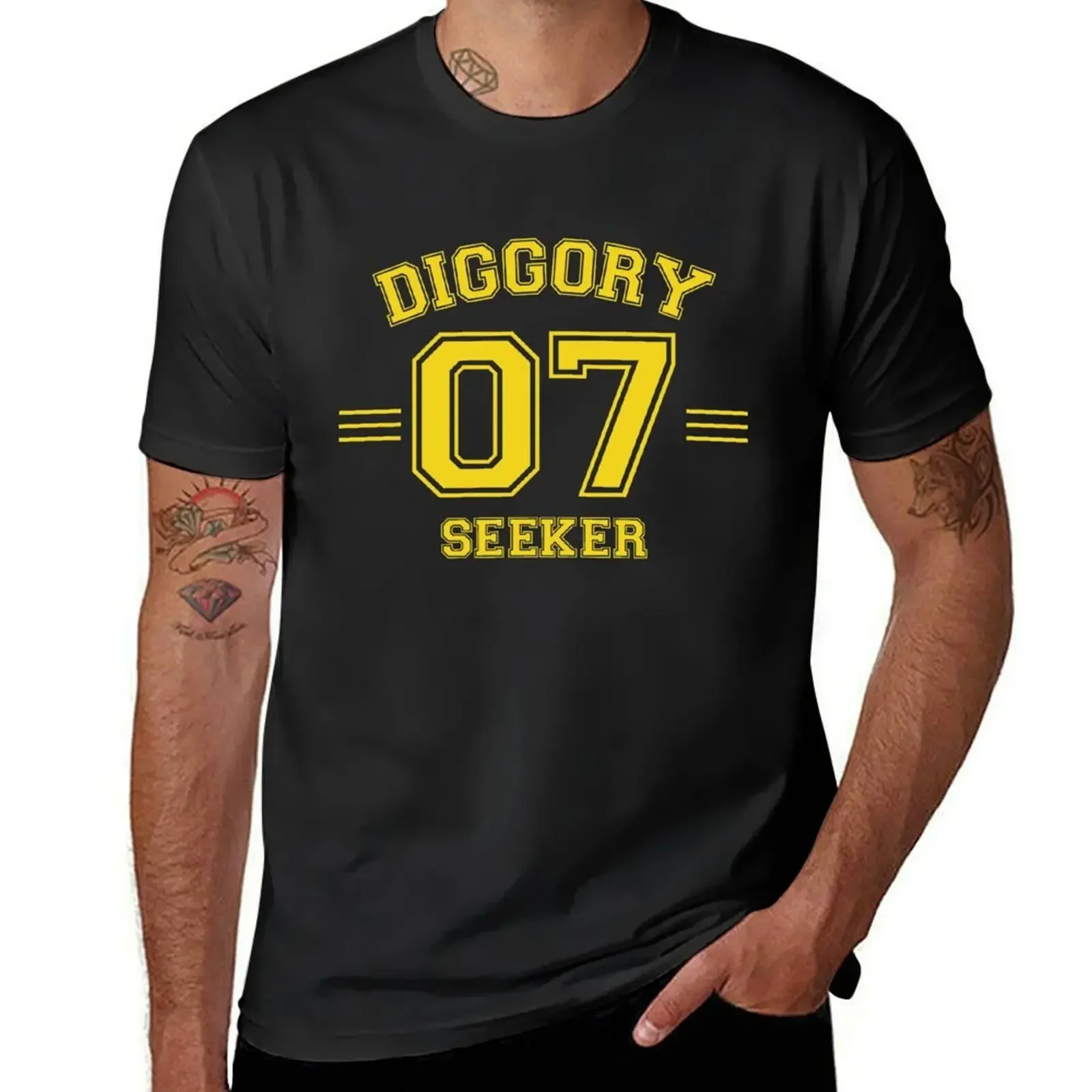 Diggory - Seeker T-Shirt graphics anime figures kawaii clothes heavy weight t shirts for men