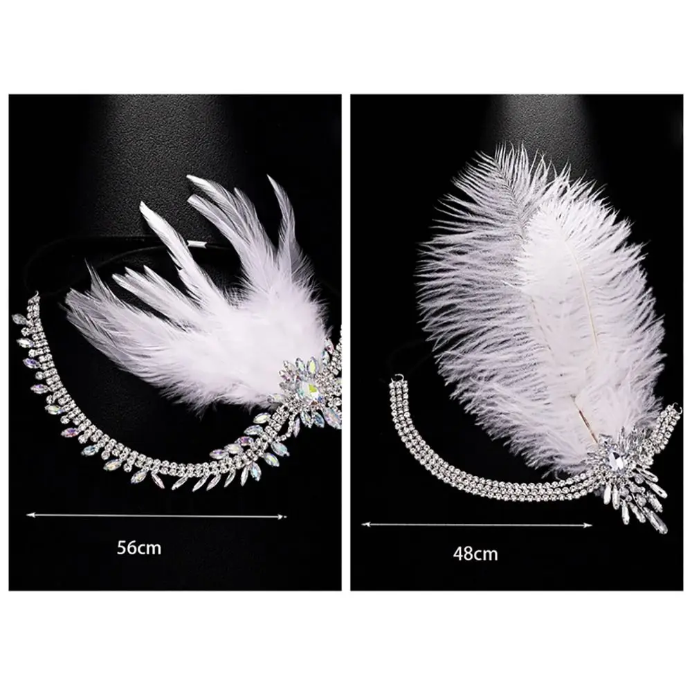 Fashion Rhinestone Headband Vintage Jewelry Flapper Headband Head Chain Style Head Chain Performance Show