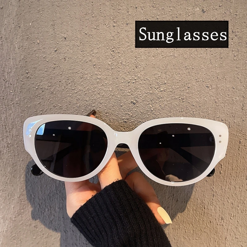 

Women Fashion Cat Eye Sunglasses Retro Sun Glasses UV400 Protective Eyewear Trendy Outdoor Travel Eyeglasses Oculos De Sol