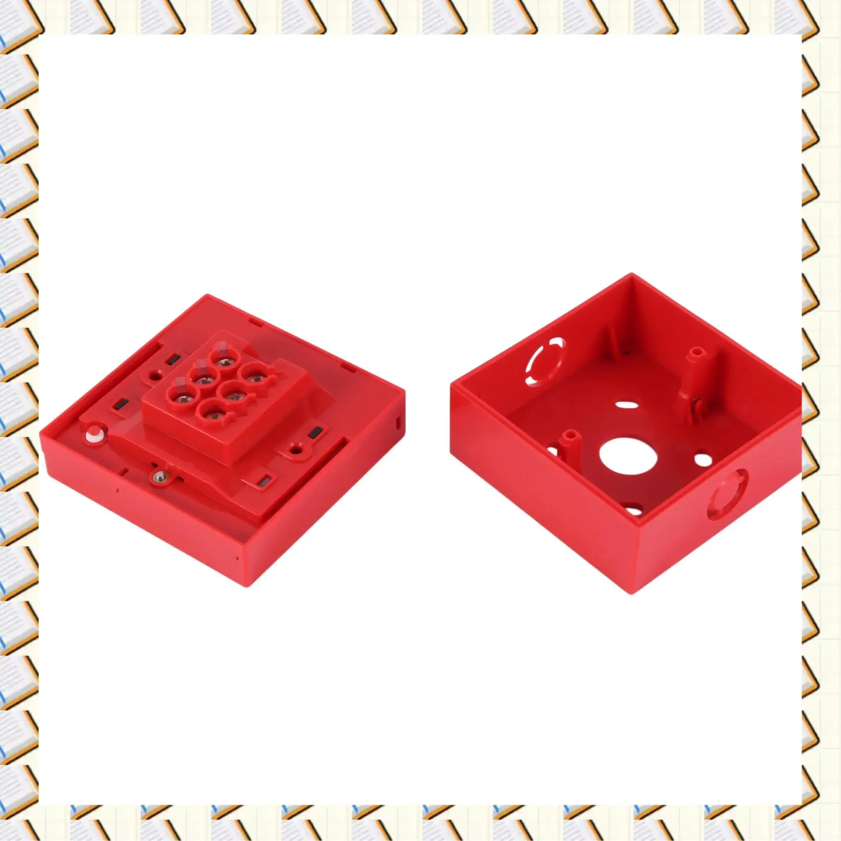 A14M 2X AC 250V/12V DC 12V Resettable Manual Call Point Fire Alarm Pull Station