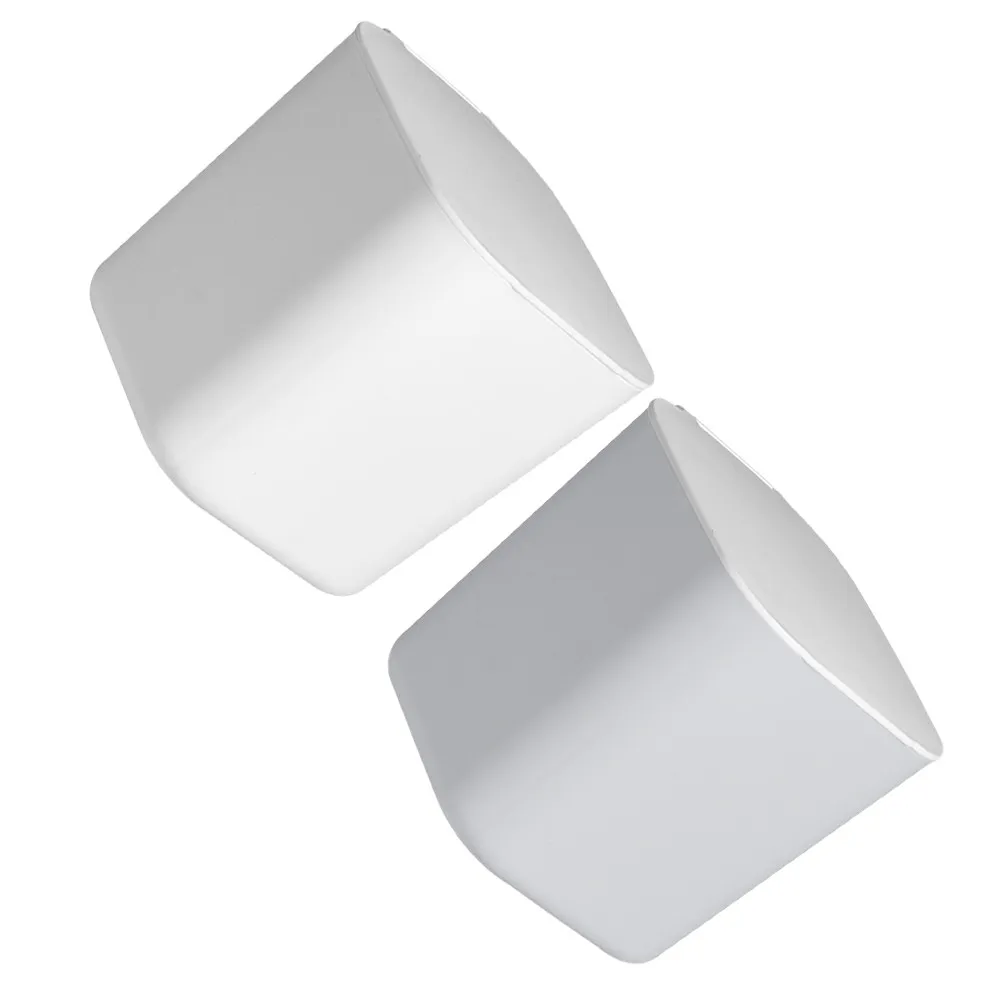 2Pcs Mini Desktop Trash Bins Plastic Small Desktop Garbage Containers Impact Resistant Waste Storage Bin for Home Office