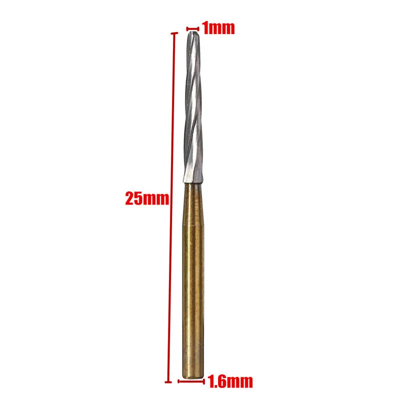 6 sztuk/pudło 25mm/28mm dentystyczne wiertła z węglika wolframu Zekrya wiertło Endo-Z polerowanie chirurgiczne frezy do kości Bit dla stomatologii