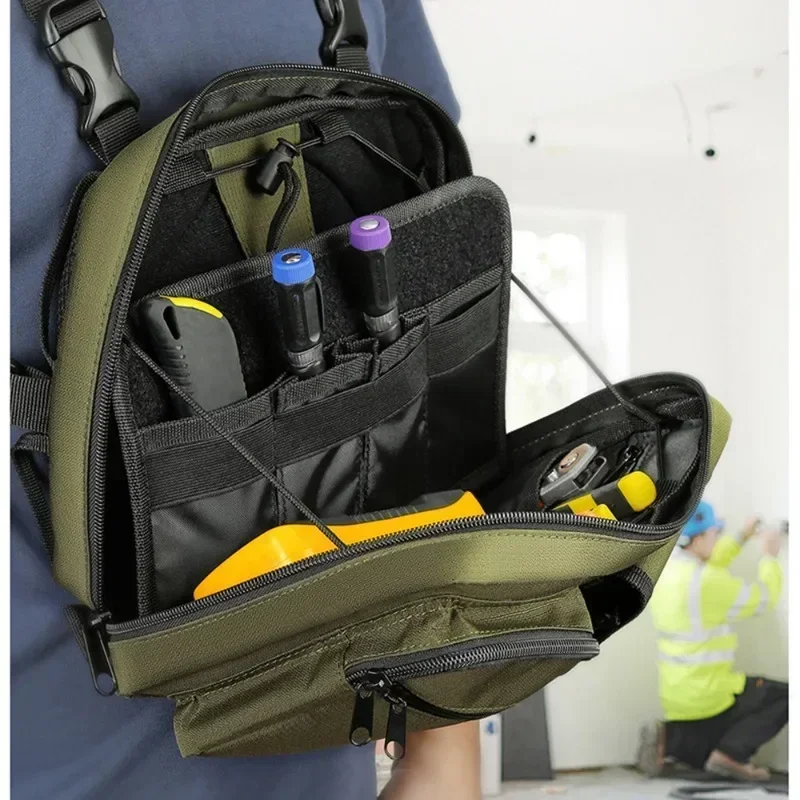 Organizer Accessories Box Work Bag Professional Electrician Tool for Mechanic Storage Multifunctional Oxford Tools