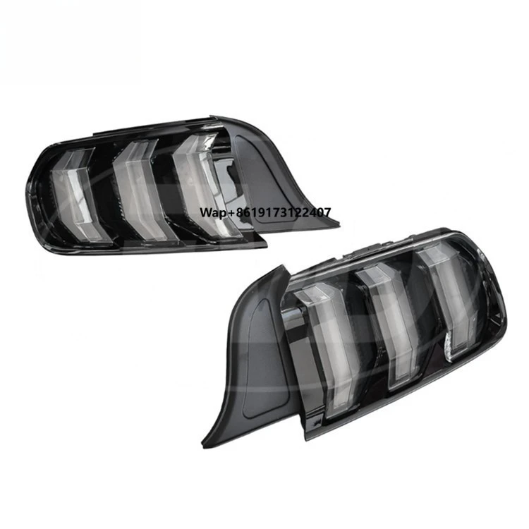 

Для Mustang 2015-2023 светодиодные черные задние фонари задние фонари