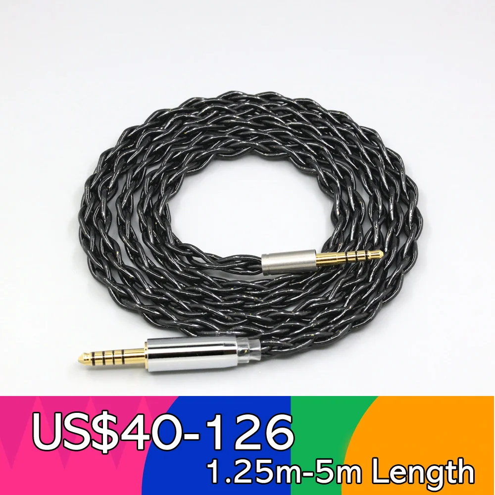 

99% Pure Silver Palladium Graphene Floating Gold Cable For Plantronics BackBeat Sense 505 Oppo PM-3 Sony MDR-MV1 LN008342