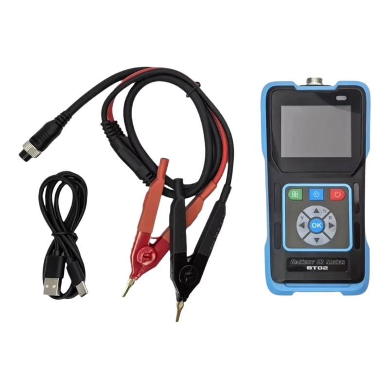 96GB Four-Wire Battery Meter with Automatic or Manual Mode Selection