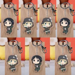 6CM Anime Girls' Last Tour Acrylic Keychain Model Cosplay Charm Characters Ornament Accessories Goods Collection gifts