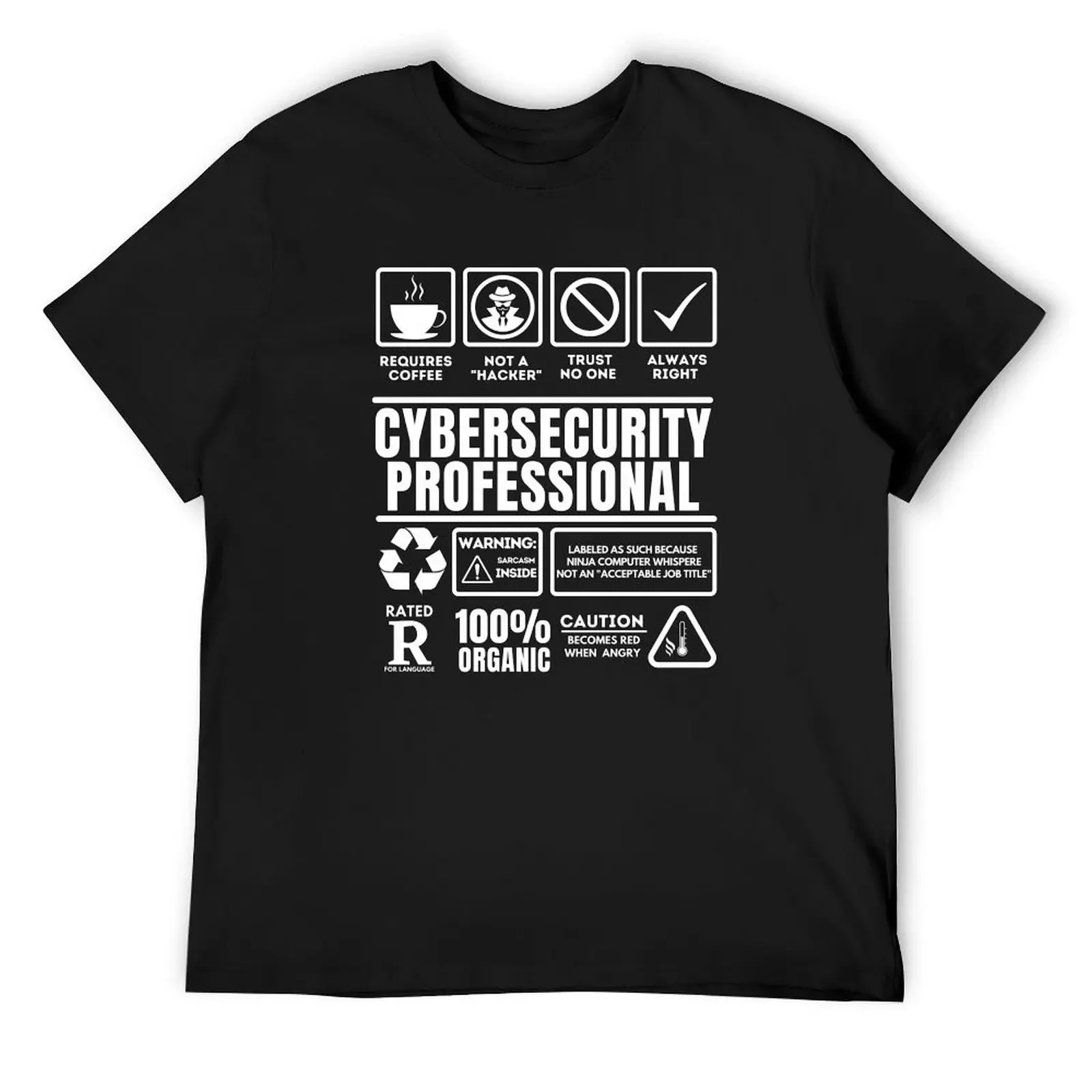 

Cyber Security Professional - Funny Cybersecurity T-Shirt plus size clothes oversized oversized graphic tee mens fashion