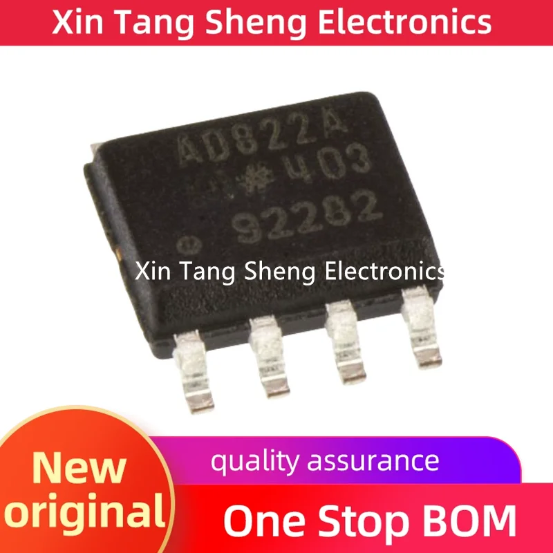 

Original authentic AD822ARZ AD822ARZ-REEL7 AD822AR AD822 SOP-8 operational amplifier chip