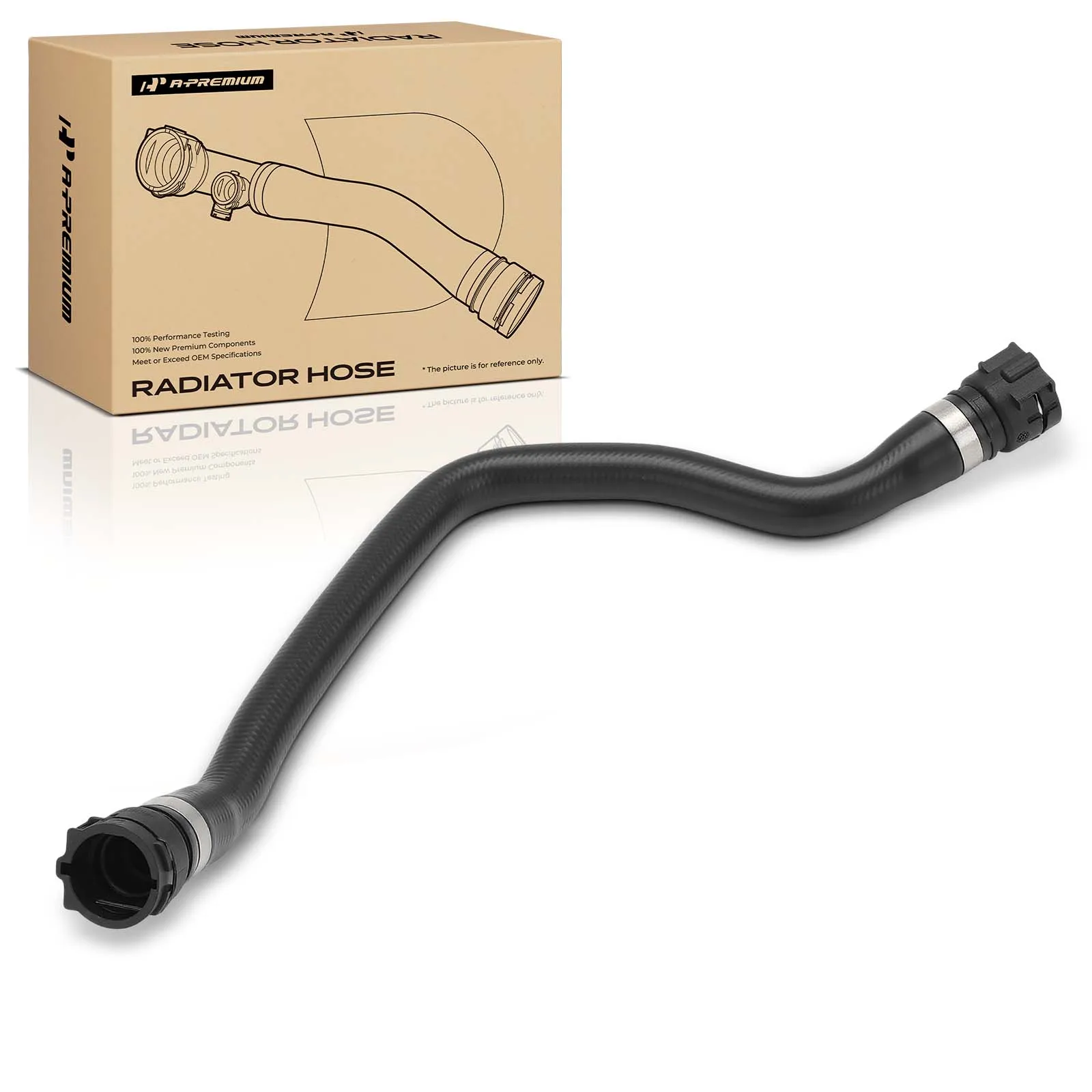 A-Premium Radiator Coolant Hose for BMW 320i 2001-2004 323i 1998-2000 325i 330i 325xi 2001-2005 328i 1997-2000 323Ci 2000 325Ci