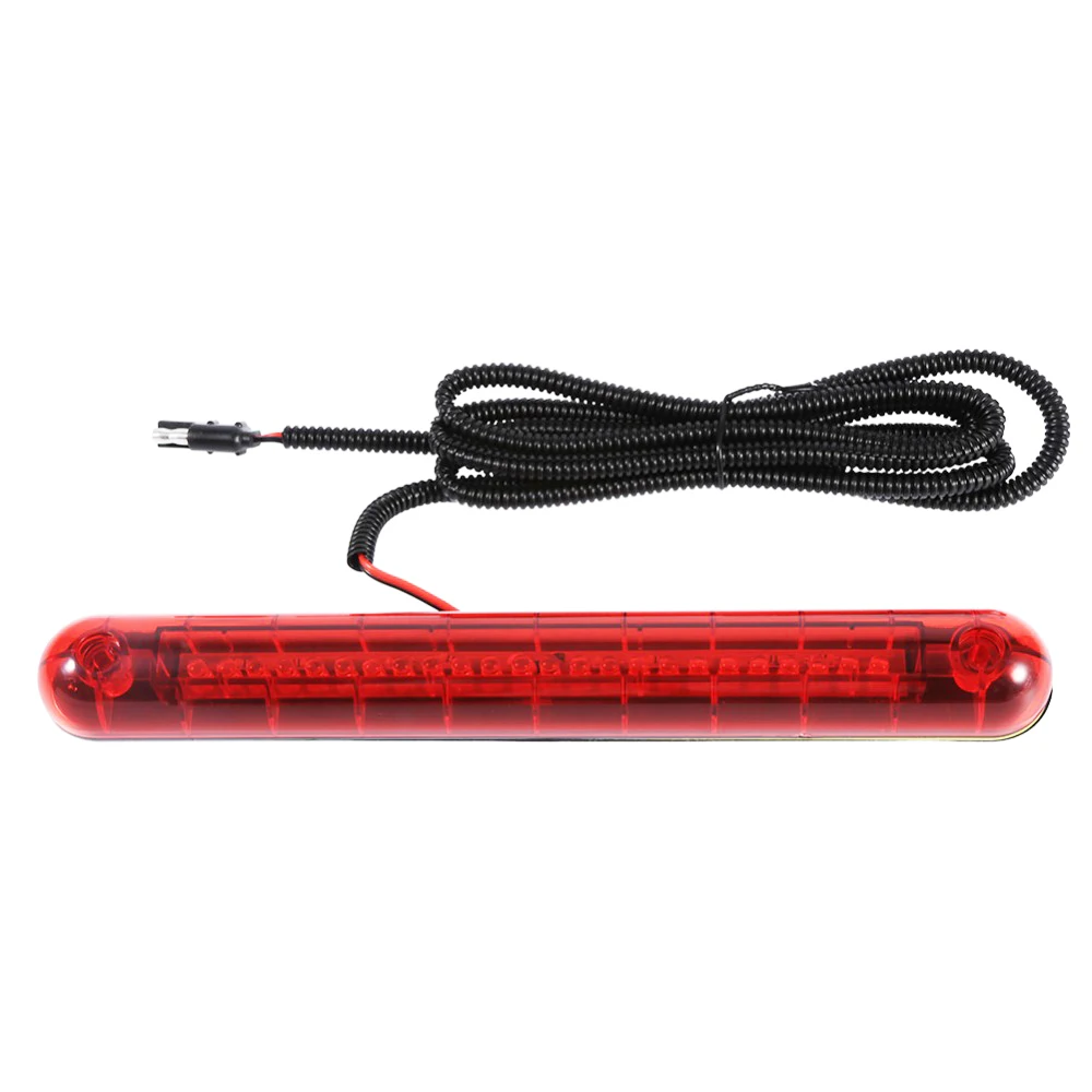 24 led 12v carro luz de freio adicional de montagem alta terceira 3rd freio parar lâmpada luz da cauda vermelho