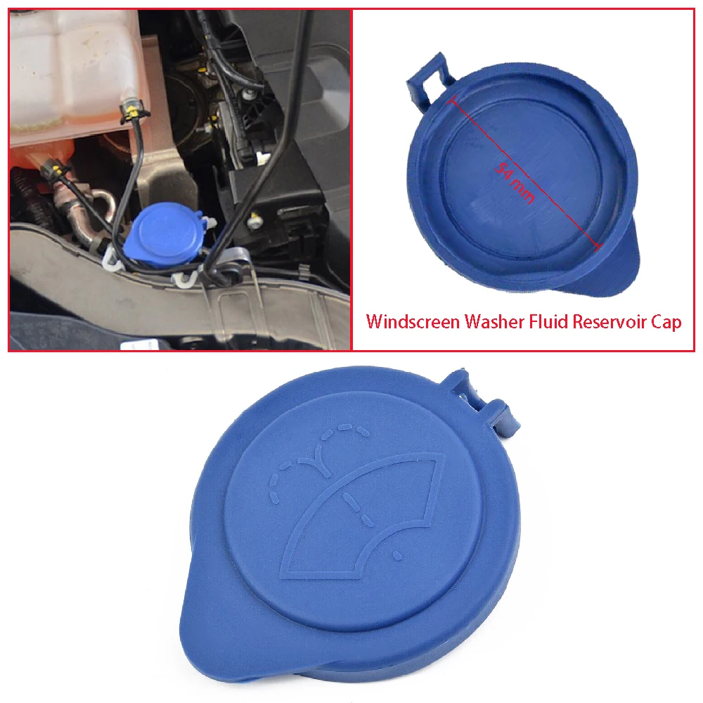 1708196 for Ford Focus Mk3 1.0L 1.5L CB8 Ecoboost 1.6L TDCi LPG 2011-2022 Car Front Windshield Wiper Washer Fluid Reservoir Cap