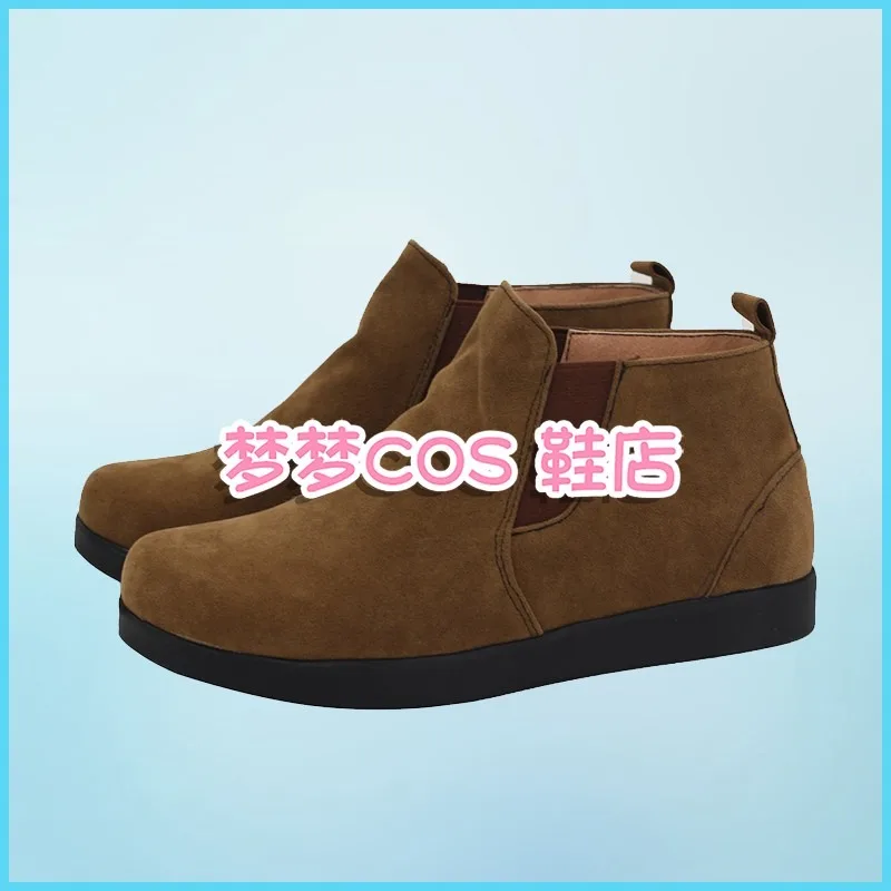 Jujutsu Kaisen Fushi guro Megumi Cosplay Kostüm Schuhe hand gefertigte Nubuk stiefel