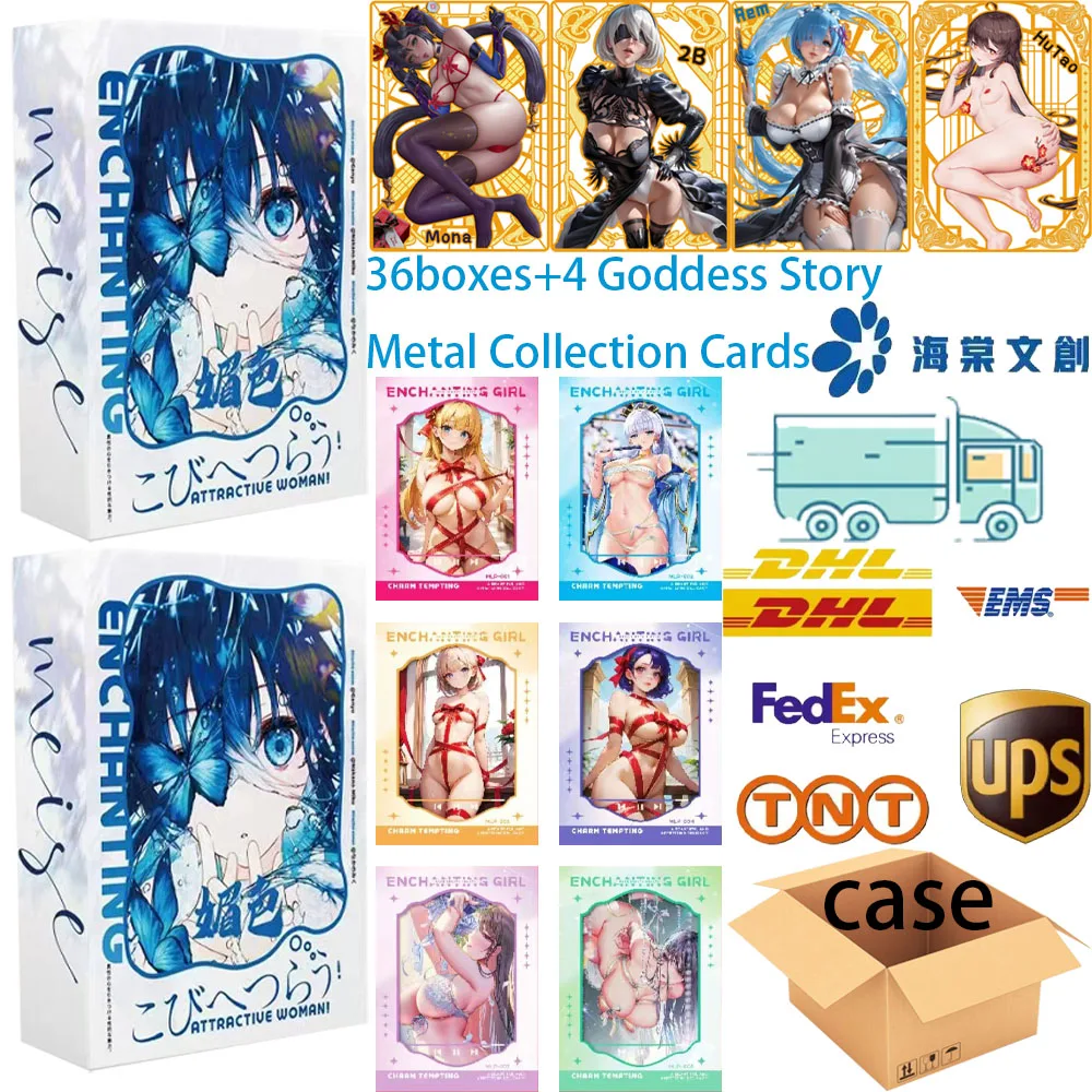 Newest caes wholesale Goddess Story Collection Card Anime Meise 2 Bikini Feast Doujin Toys Hobby Gift collect card