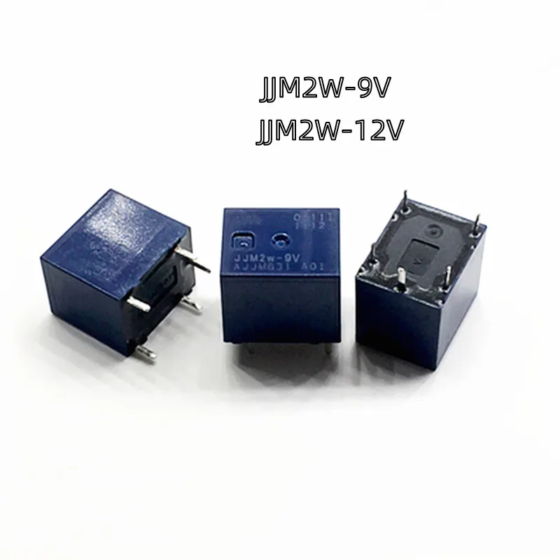 10PCS/LOT 100% Original New Relay JJM2W-12V  JJM2W 12V  JJM2W-9V JJM1-9V   JJM2W 9V  9VDC 12VDC  5PIN