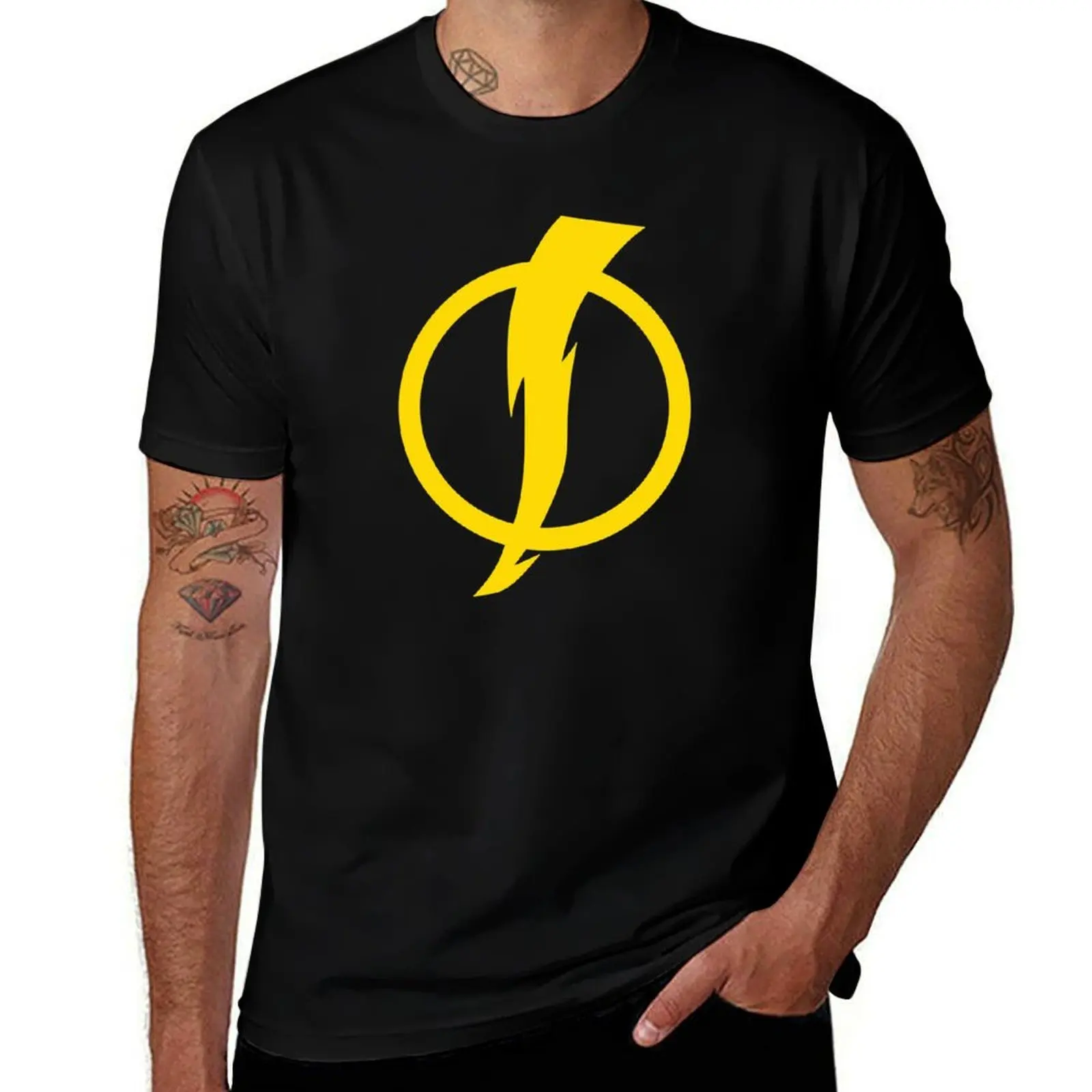 Static Shock T-Shirt t shirts for man pack white T-Shirt