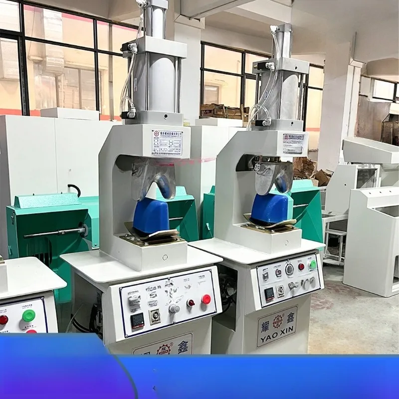 Shoe toe secondary forming and curing fixing machine, shoe machine equipment