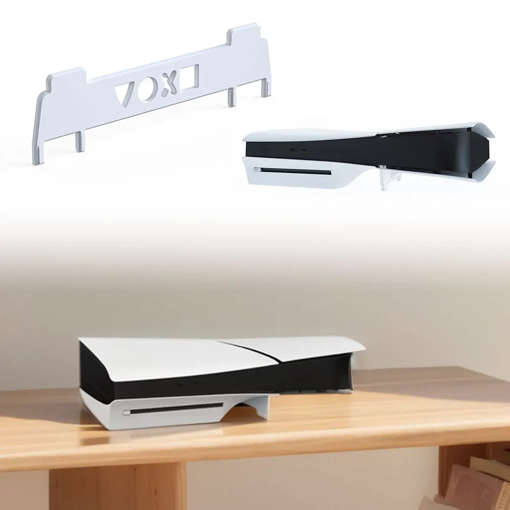 Console Horizontal Suporte para Sony PS5 Slim, Suporte Fixo Estável, Suporte De Colocação, Acessórios Do Jogo