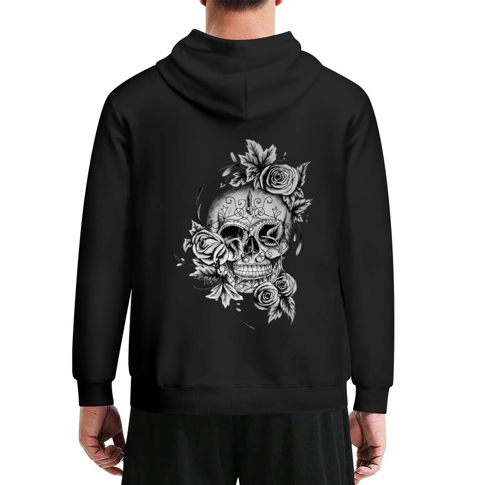 

Mexican skull Hoodie korean clothes aesthetic clothing korean autumn clothes autumn jacket men new in hoodies